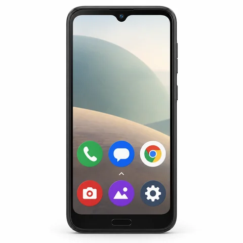 Smartphone Doro 8100 vu de face