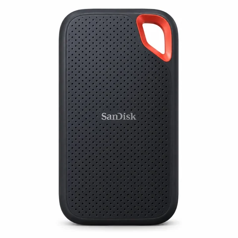SSD portable SanDisk Extreme V2 avec ouverture d’attache