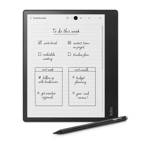 Liseuse Kobo Elipsa 2E avec son stylet