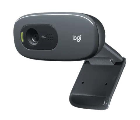 Webcam Logitech C270 avec pince de fixation