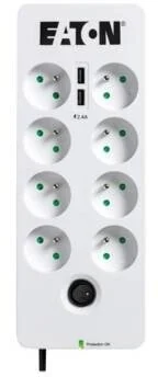 Multiprise Eaton Protection Box PB8TUF avec huit prises