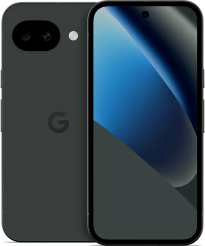 Smartphone Google Pixel 10a, vues avant et arrière