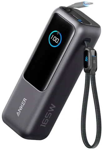Batterie externe Anker A1695 avec écran et câbles intégrés