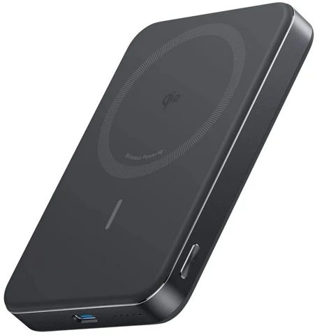Batterie externe Anker MagGo Slim A1664 vue de trois quarts