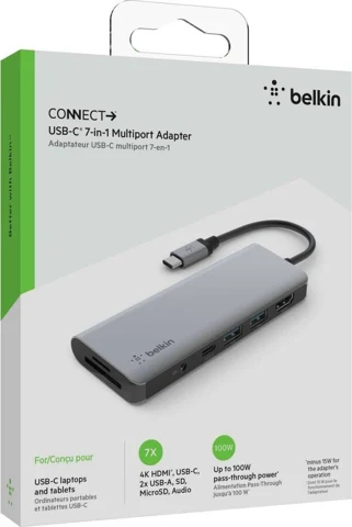 Emballage du hub Belkin Connect AVC009