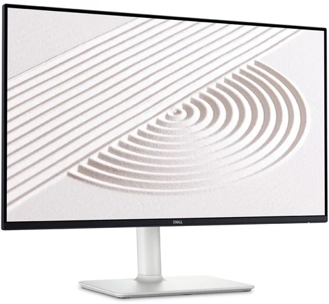 Écran Dell S2425HS noir et argent, vue de face avec son pied